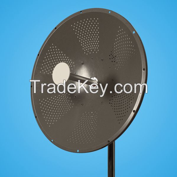 HV-Pol 5GHz 2x2 MIMO Dish Antenna high gain outdoor wifi antenna 31dBi