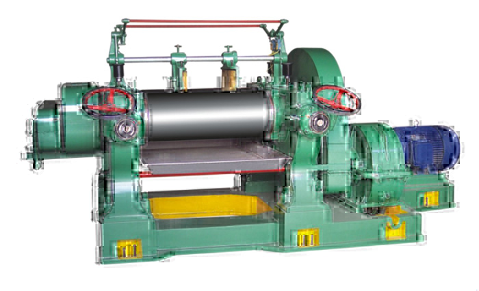 Rubber calender machine