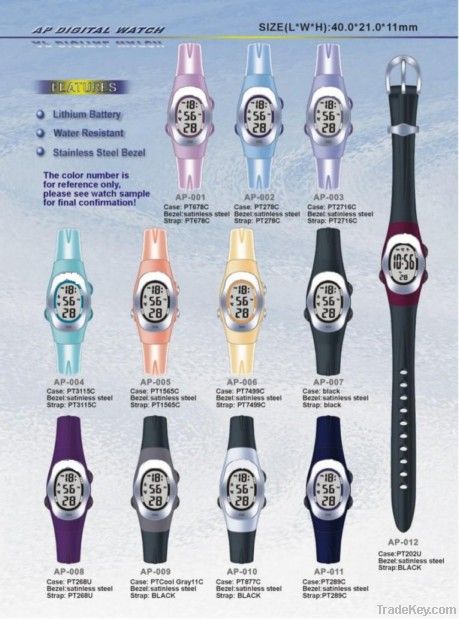Model AP: LCD watch