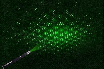 hot sales 100mw green laser pointer with star