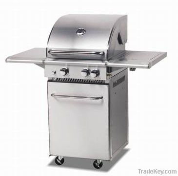 stainless steel gas bbq grill