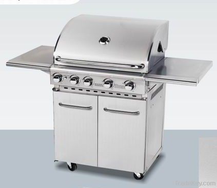 stainless steel gas bbq grill