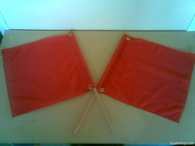 Red Cloth Safety Flag