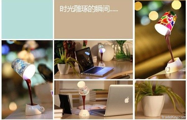 Novelty LED Night Lamp Table Home Decoration Romantic Coffee USB