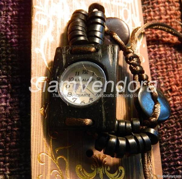 Crafted Coconut Wooden Wrist Watch