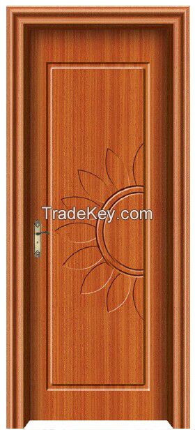 interior mdf pvc wooden door entrance doors hotel door bedroom door