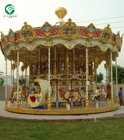 Double deck amusement ridesprior choice for playgrounds
