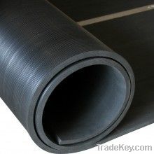 Acid-resisting and alkali-resisting rubber sheet