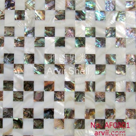 Abalone Shell Mosaic