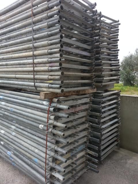 510 qm of used scaffolding Rux Super 65