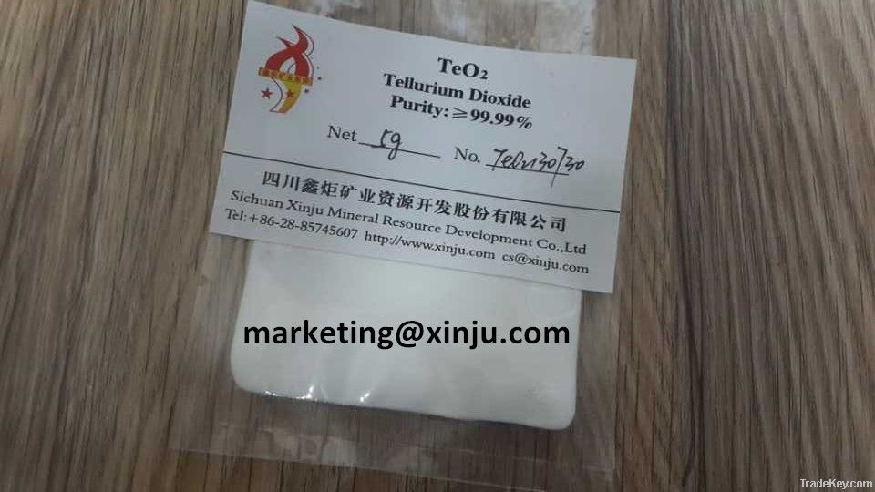 Tellurium Dioxide (TeO2) Powder For Glass Frits
