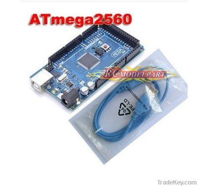 Hot sale! Free shipping 1pcs Mega 2560 ATmega2560-16AU Board + Free US