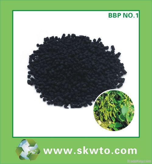 Bamboo charcoal granular fertilizer