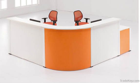 Reception Desk Made of High Quality Steel
