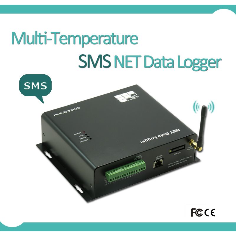 SMS Network Data Logger with multipoint sensors