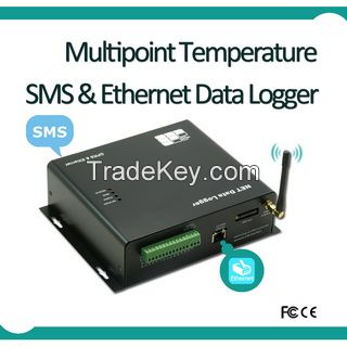 Multipoint Temperature GSM Ethernet Logger