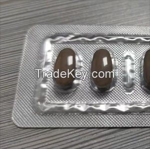 Private label oval shape pills and round shape pills in blister herbal formula for man health