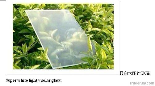 Super White Light V Solar Glass