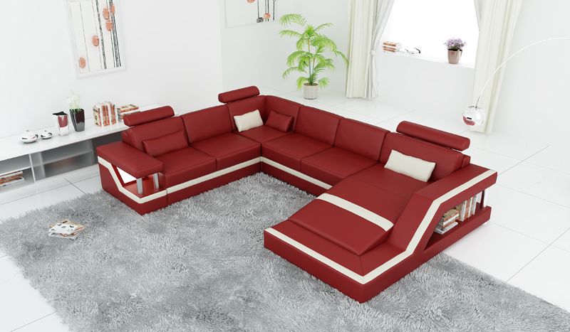 Corner Sofa Set Design, Modern Divan Sofa Design L6002