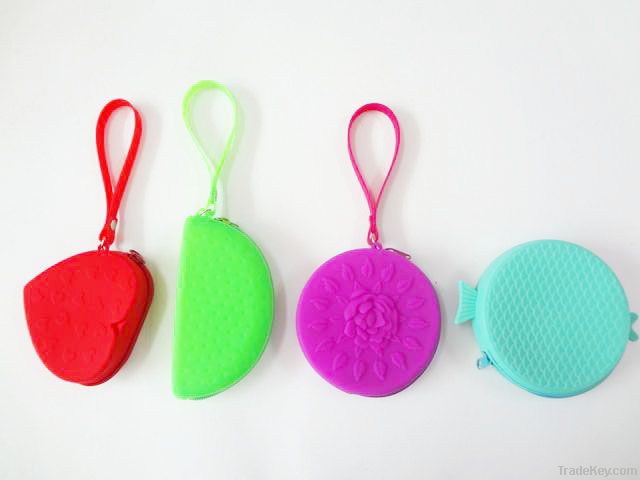 2013 new arrival silicone key purse/coin purse/mini wallet  promotion