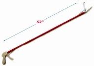 Standard Snake Tongs - 52" - Red