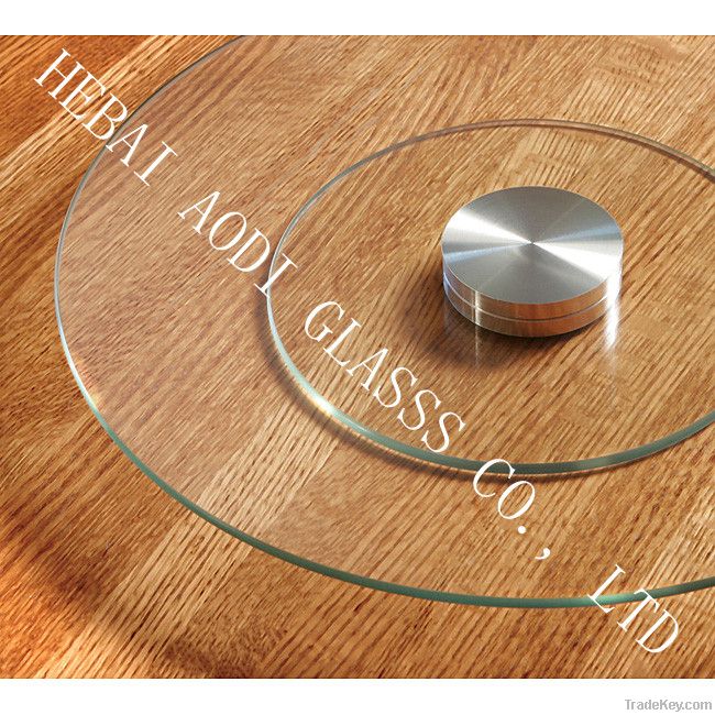 Tempered Glass Lazy Susan