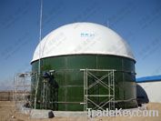 biogas storage tank for biogas plant