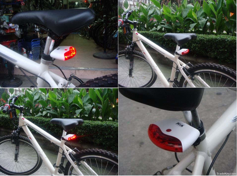 wireless bicycle brake light, rear light