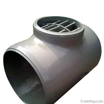 Stainless Steel Pipe Fitting Barred Tee
