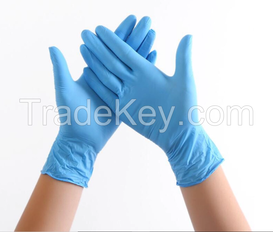 CE, ISO Certified Disposable Powder Free Latex Nitrile Medical Gloves - Free Samples