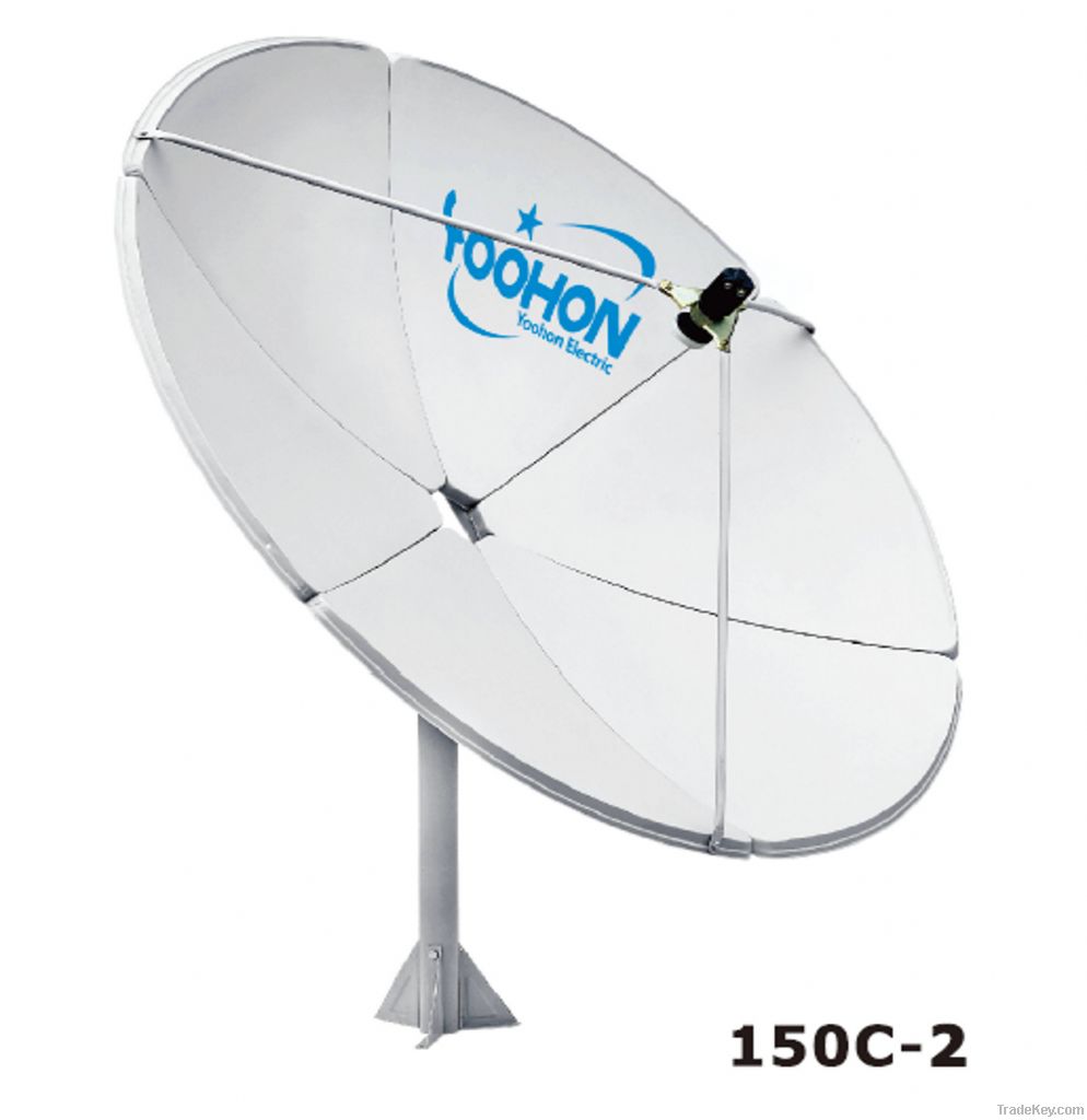 1.5m satelite dish antenna with 500hours Certificition