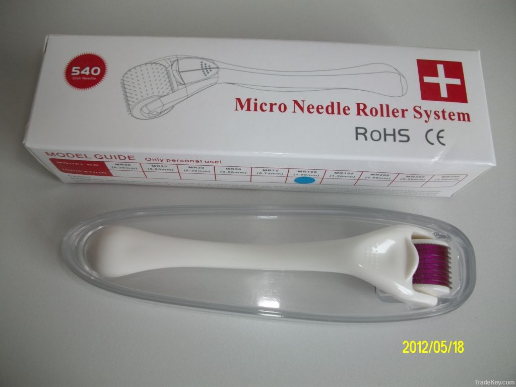 big sales promotio 540 needles titanium micro needle derma roller