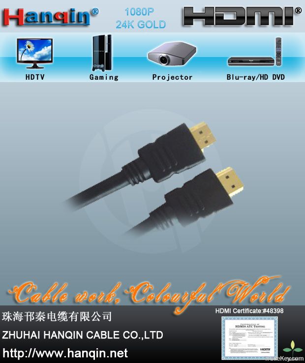HQ-1181 HDMI Cable 1.4V