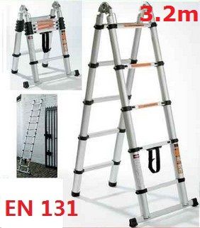 3.2m 3 position telescopic ladder