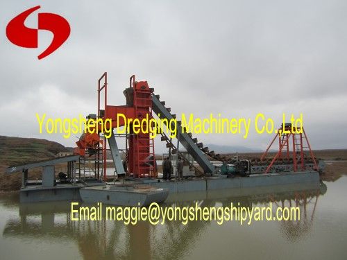 gold pinning dredger