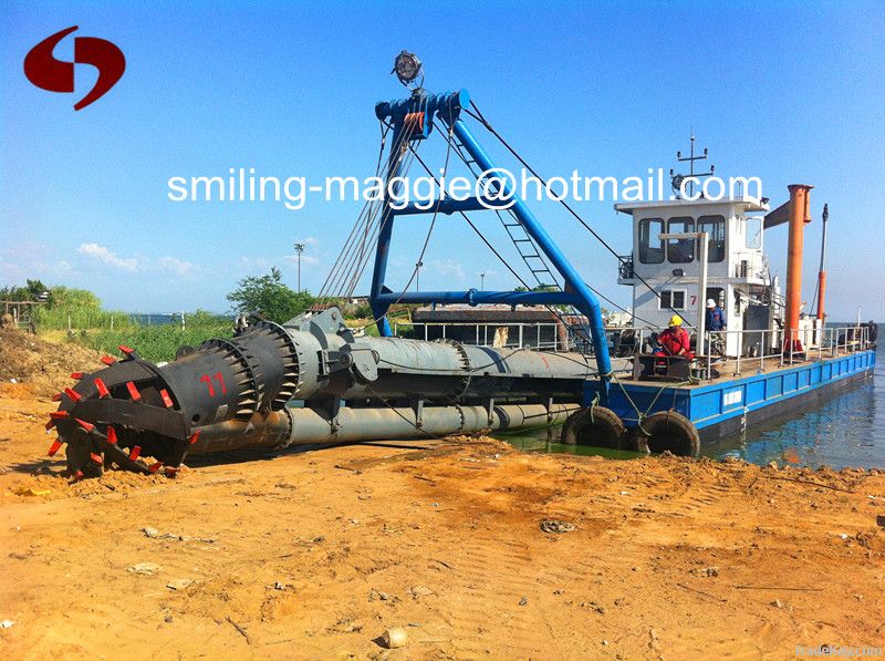 non-self propelled cutter head suction dredger for sale