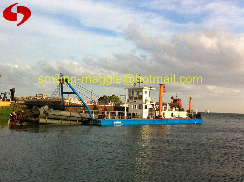 low price sand dredger with dredge depth 10m