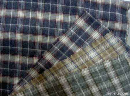 100% cotton flannel fabric both sides brushed