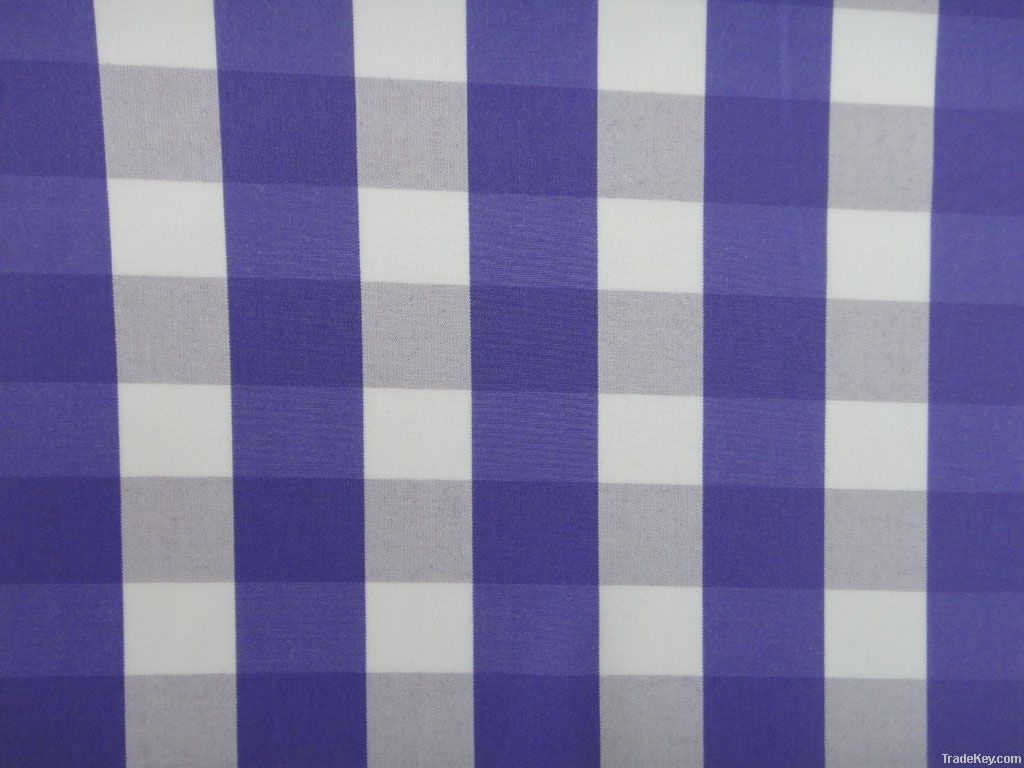 cotton yarn dyed plaid for shirt