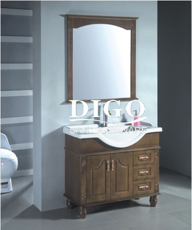 DG-2008  SOLID WOOD/PVC/STEEL/ BATHROOM CABINET VANITY