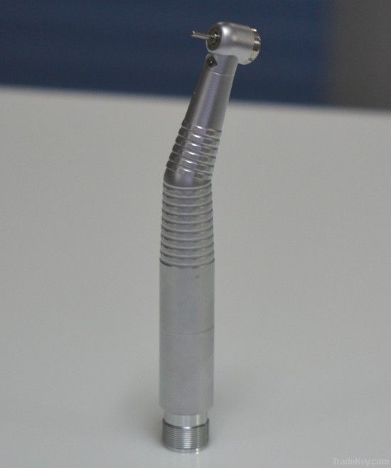 LED handpiece with generator, self-illumination without connecting cir
