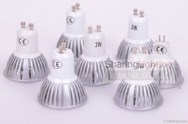 GU10 3W Non dimmmable warm white Energy Saving led Spotlight Bulb Lamp