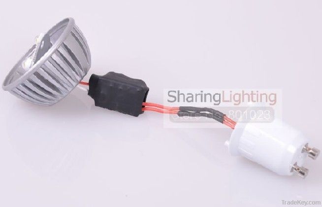 GU10 3W Non dimmmable warm white Energy Saving led Spotlight Bulb Lamp