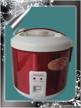 Rice cooker with golden inner pot