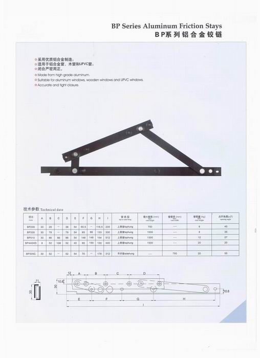 Friction hinge/stay.