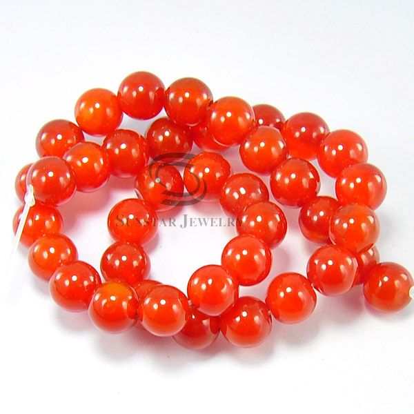 16'' semi- loose bead 8mm round bead red agate for fashion jewelry DIY