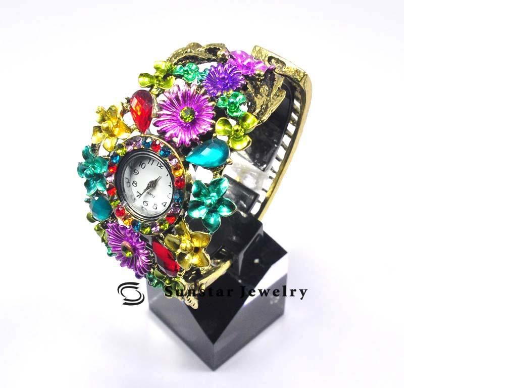 fashion cooper watch with 10-40mm multi shapes crystal making