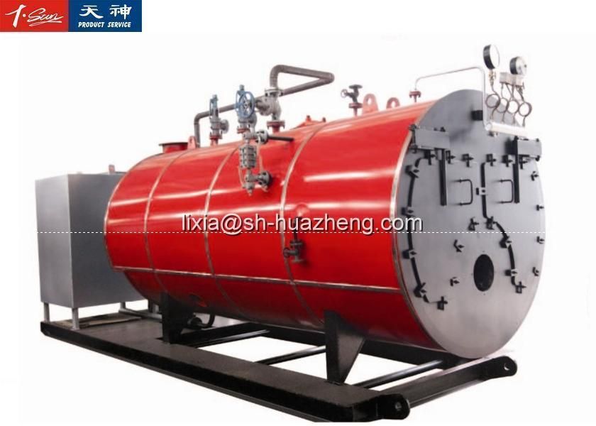 500-6000kg/h Horizontal Fire Tube Oil Fired Steam Boiler