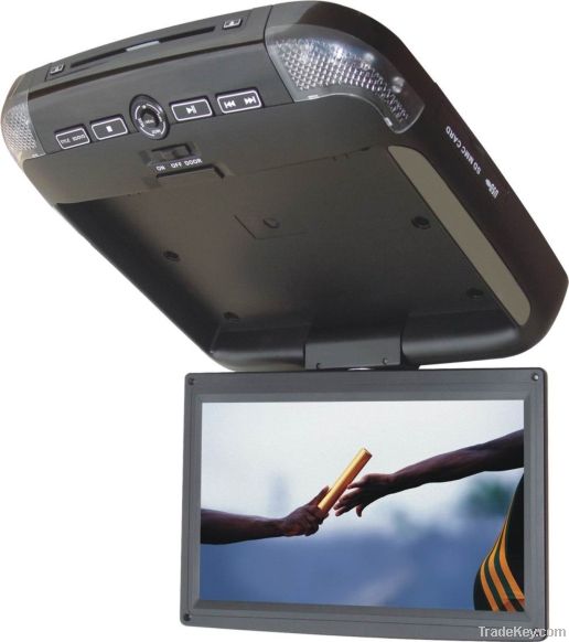 11" FLIP DOWN Monitor with DVD/USB/SD/(IR/FM)