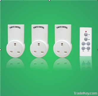 Intelligent remote control switch/socket/plug for UK/British type